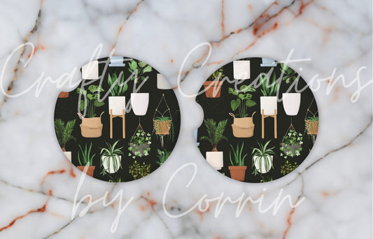 Plant Car Coasters