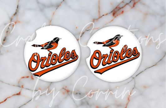 Orioles Bird Car Coasters